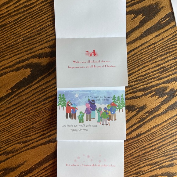 Lot of 35 Unused Assorted Christmas Cards Envelopes Snowmen Birds Animals Winter - Picture 8 of 13